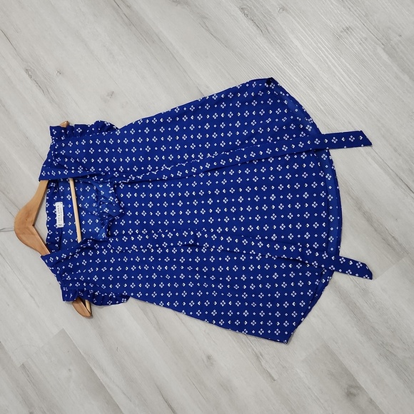 Jon & Anna Contemporary Blue Blouse - Picture 6 of 6